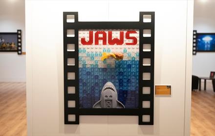 Lego exhibition of 'Jaws' the movie - Warren Elsmore