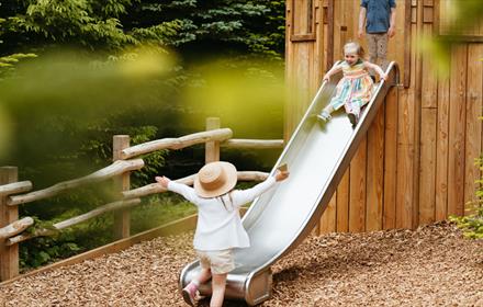 The Plotters Forest Outdoor Adventure Playground at Raby Castle