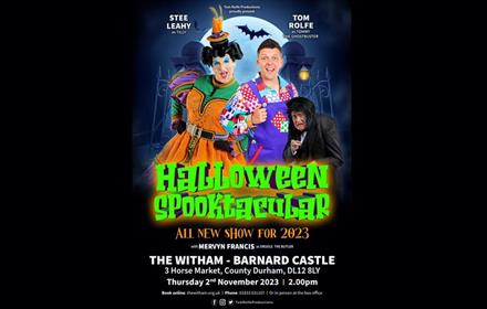 Poster of Halloween Spooktacular with Pantomime characters