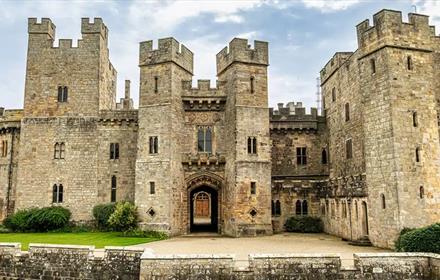 Exterior view of Raby Castle
