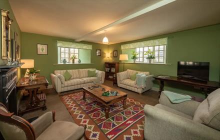 Sitting room at Lightfoot Cottage