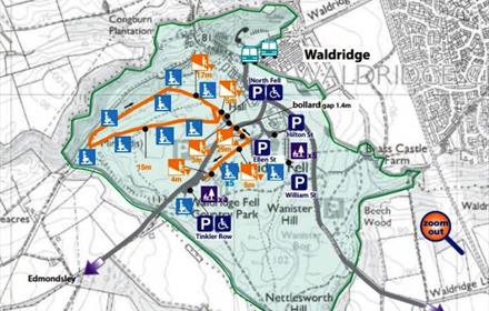 Picnic Spot: Waldridge Fell (cycling not permitted)