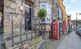 Exterior view of the front of Old Bank House Self Catering  property in Barnard Castle