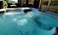 Hot Tub at Chesters Lodge