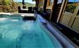 Hot Tub at Chesters Lodge