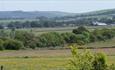 View of countryside from Jasmine Cottage in Durham