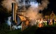 A locomotive - Kynren Celebrates 200 Years of the S&DR in 2025, Bishop Auckland.