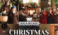 Christmas Evenings at Beamish including Carol Singers and people shopping