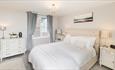 Elvet bridge apartment: main bedroom