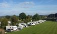 Caravans at Doe Park Caravan Site