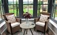 Comfortable relaxing space at Number Nine, Knitsley
