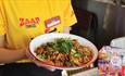 Zaap Thai's dish 'Pad See Aew' - stir-fried flat rice noodles made Thai Style