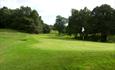 Flag on course at Beamish Park Golf Club