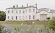 Image of Lartington Hall from the gardens