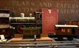 Model railway - train, tracks and carriages.