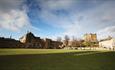 Palace Green with Palace Green Library and Durham Castle