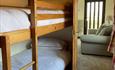 Bunkbeds at The Granary at Todd's House Farm