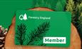 Forestry England Gift Membership card.  Credit: Forestry England/ Crown copyright