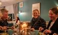 Guests enjoying dinner at Park Head Hotel