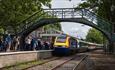HST charter 43809 at Stanhope Station - Credit Dan Millard