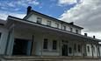 Entrance to the museum building at Hopetown