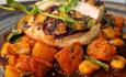A plate of food
