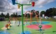 Play area at Chester-le-Street Riverside Park Splash Pad