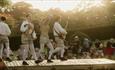 The Three Inch Fools performing at Raby Castle