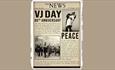 VJ Day 80th anniversary news clipping