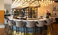 view of new bar inside Radisson Blu Hotel Durham