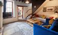 Living space at Castle Cottage