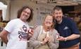 A Seaham Food Festival trader Screaming Chimp