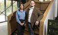 Cllr Karen Allison and Cllr Joe Quinn
