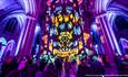 Time by Luxmuralis. Washington National Cathedral