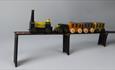 Toy.51 Model Train Set c.1840s at The Bowes Museum. Photography by Claire Collinson.