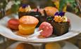 Mother's Day Afternoon Tea Beamish Hall Hotel - a selection of cakes, scones, and other sweet and savoury treats.