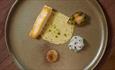 A meal from the tasting menu at Faru - fine dining
