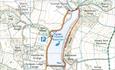 Tunstall Circular Map - OS Map Crown Copyright