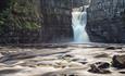 High Force Waterfall and river