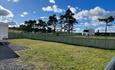 A caravan at Bonners Lodge Caravan Park