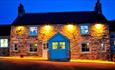 Black Horse Beamish at Night