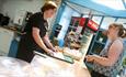 People ordering food at Botanic Garden Café