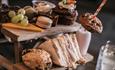 Posh Afternoon Tea at South Causey Inn: A selection of delicious sandwiches and treats.