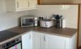 Kitchen area at The Granary at Todd's House Farm