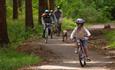 Family cycling