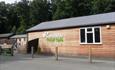 Exterior of Hamsterley Forest Cafe