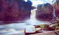 high force waterfall, teesdale, county durham. attraction