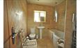Luxurious bathroom at Huckleberry Cottage Beamish