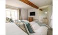 Twin bedroom at The Aspens near Middleton in Teesdale