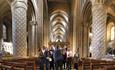 Inside Durham Cathedral